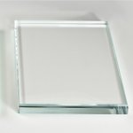 10mm toughened low iron ultra clear float glass