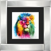 Murciano "Lion" print - mirror frame