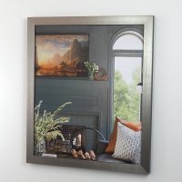 Grey mirror frame 441 400 000 - custom size