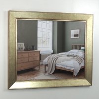 Brown / gold mirror frame 242 903 641 - custom size