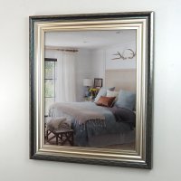 Silver mirror frame POL 2076 - custom size