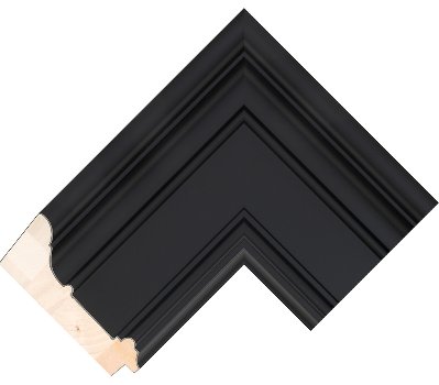 Black mirror frame 757 167 000 - custom size