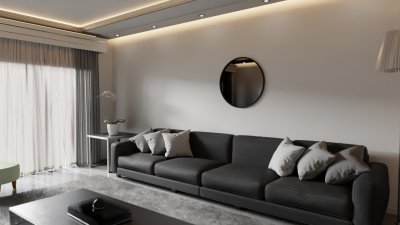 Metal circle design - medium - 800mm x 800mm - F09