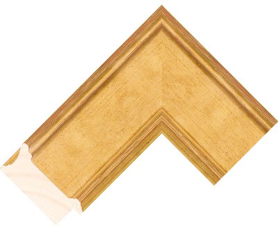 Gold mirror frame 294 202 740 - custom size