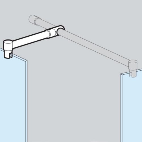 Brushed Nickel 3 Way Connector